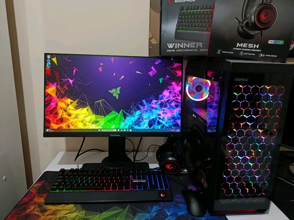 RYZEN 5 5500/GTX 1060/16GB RAM/144 HZ HER ŞEY DAHİL GAMİNG SET - 7