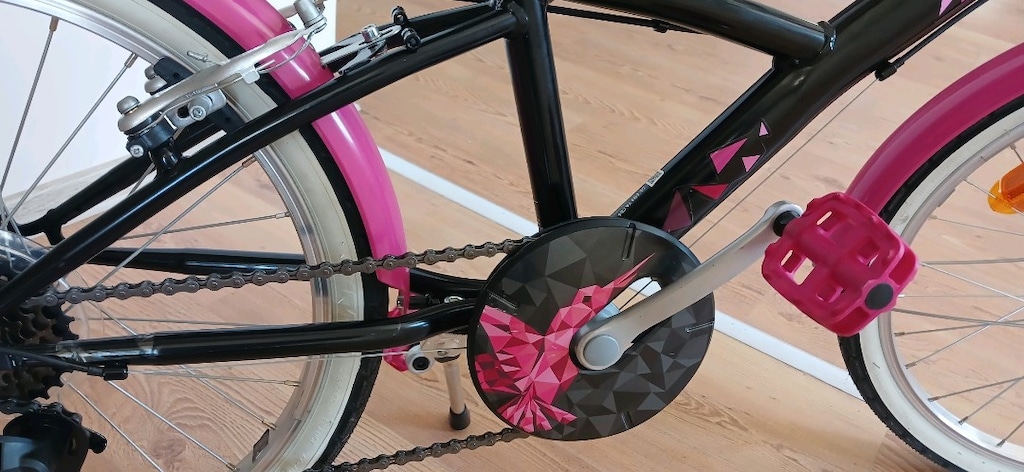 btwin çocuk bisikleti 20 jant Decathlon YENİ GİBİ Ön Sepetli - 10