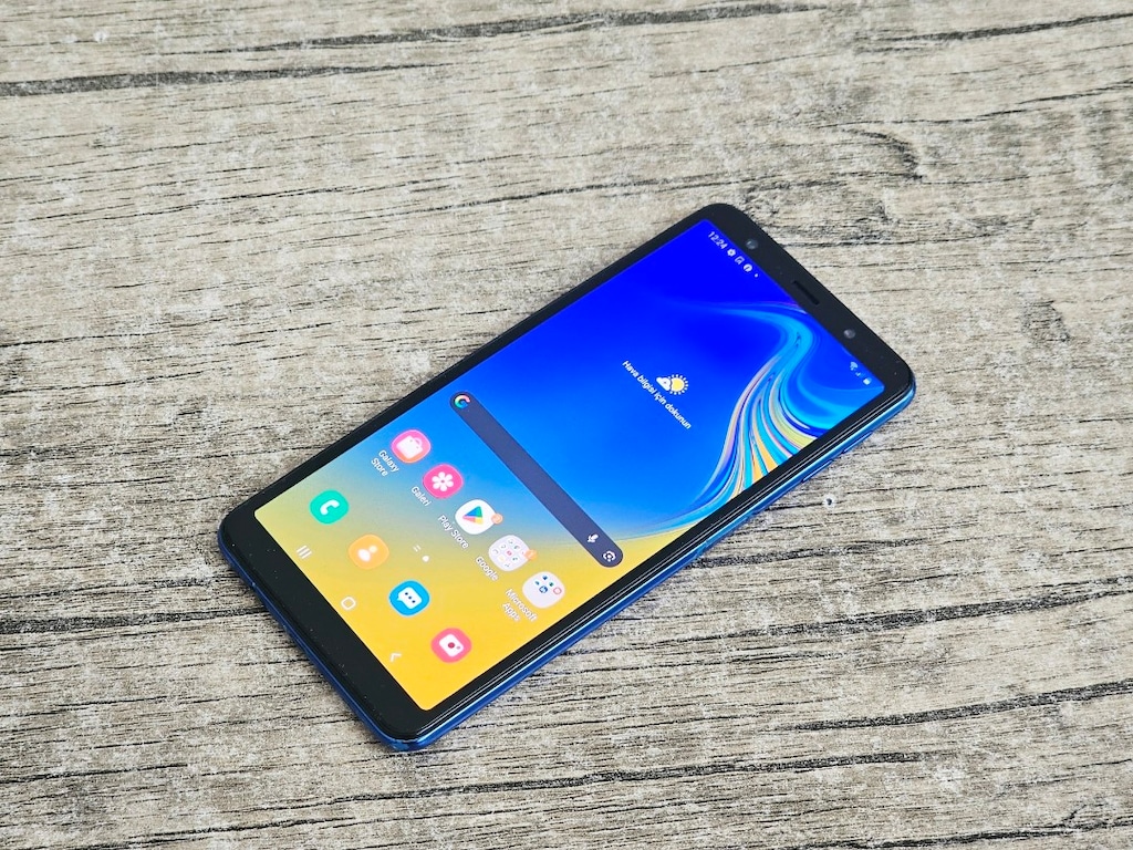SAMSUNG A7 2018 64 GB SORUNSUZ BÜTÜN ÖZELLİKLERİ ÇALIŞIYOR - 7