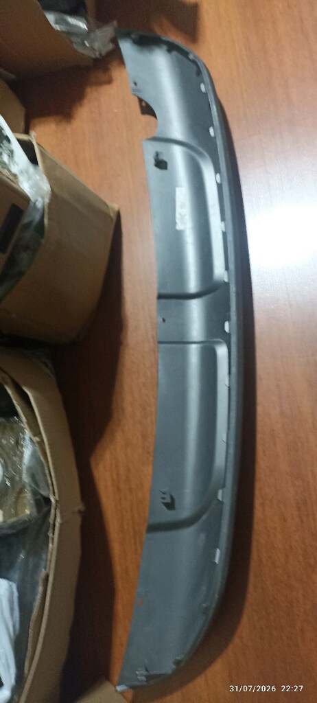 Hyundai i20 active paket arka tampon alt plastik - 2