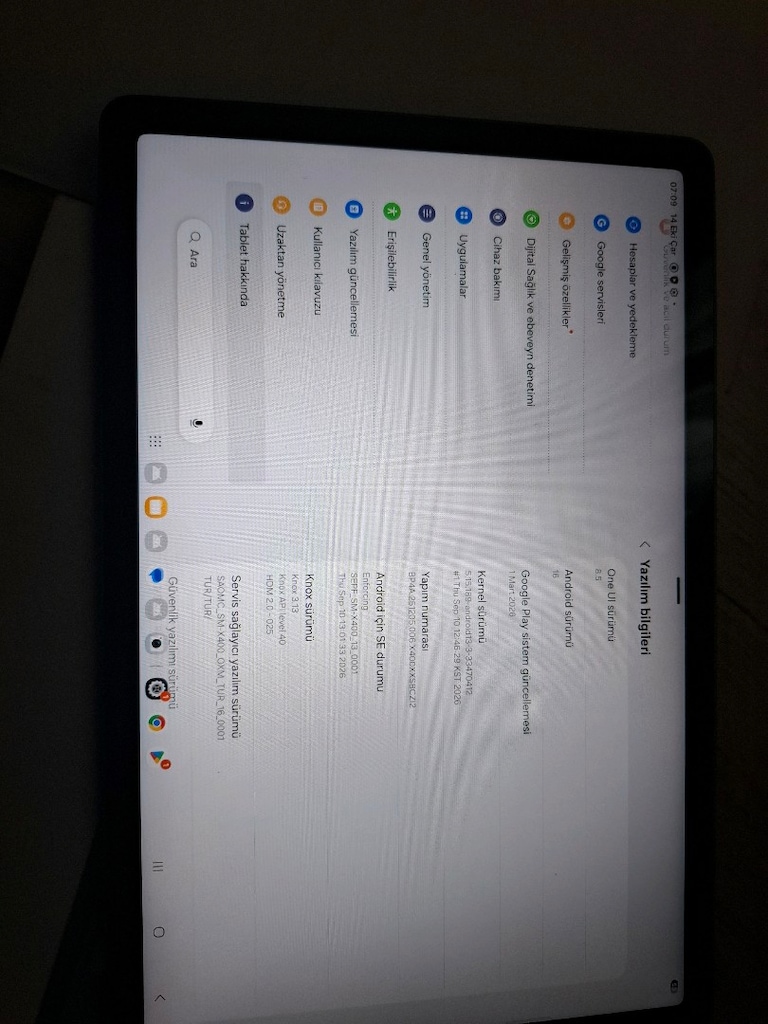 SIFIR 2YIL GARANTİLİ 128GB6RAM 10.9İNÇ ORJİNAL SAMSUNG TABLET S10 LİTE - 7