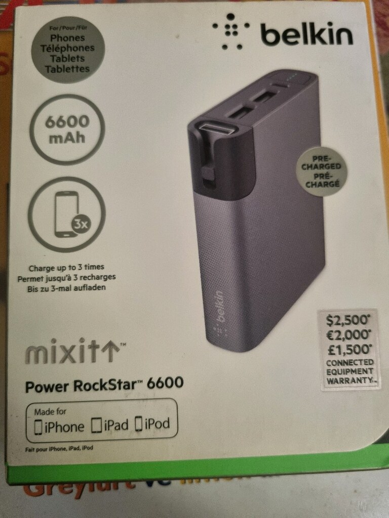 belkin powerbank 6.000 mah