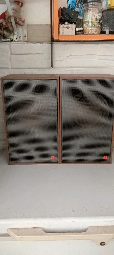 ALMAN MALI 1978 HECO HOPARLÖR TAKIM ÇOK TEMİZ - 2
