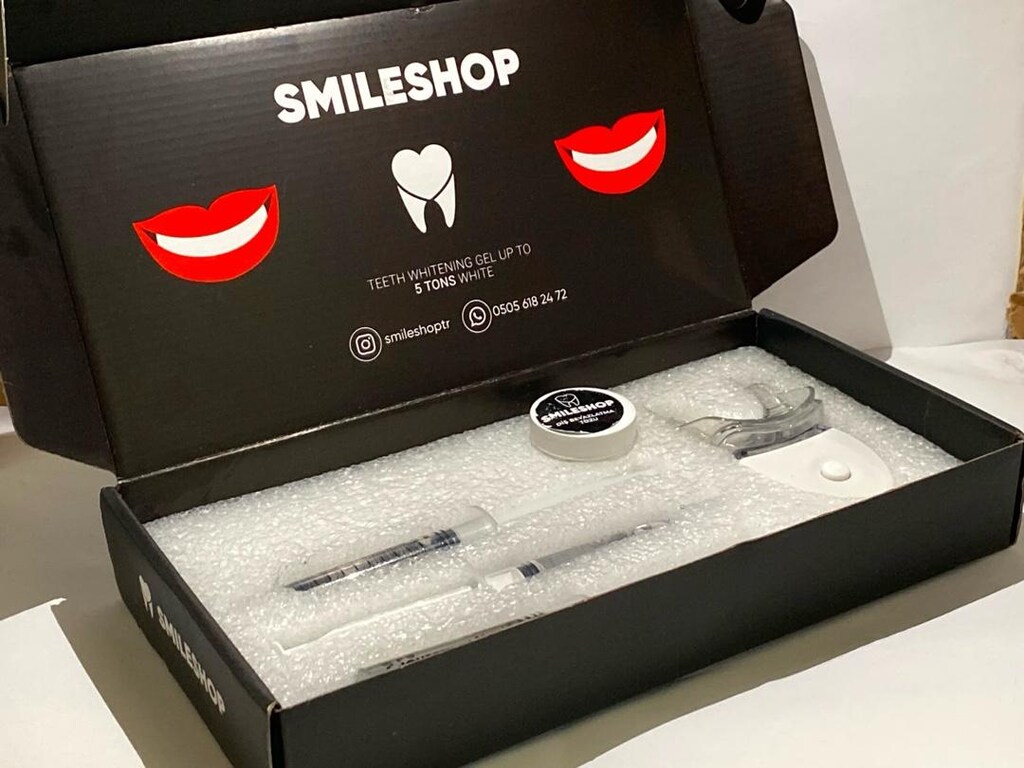 SMİLESHOP LED diş beyazlatma seti - sıfır - Tam Set! - 2