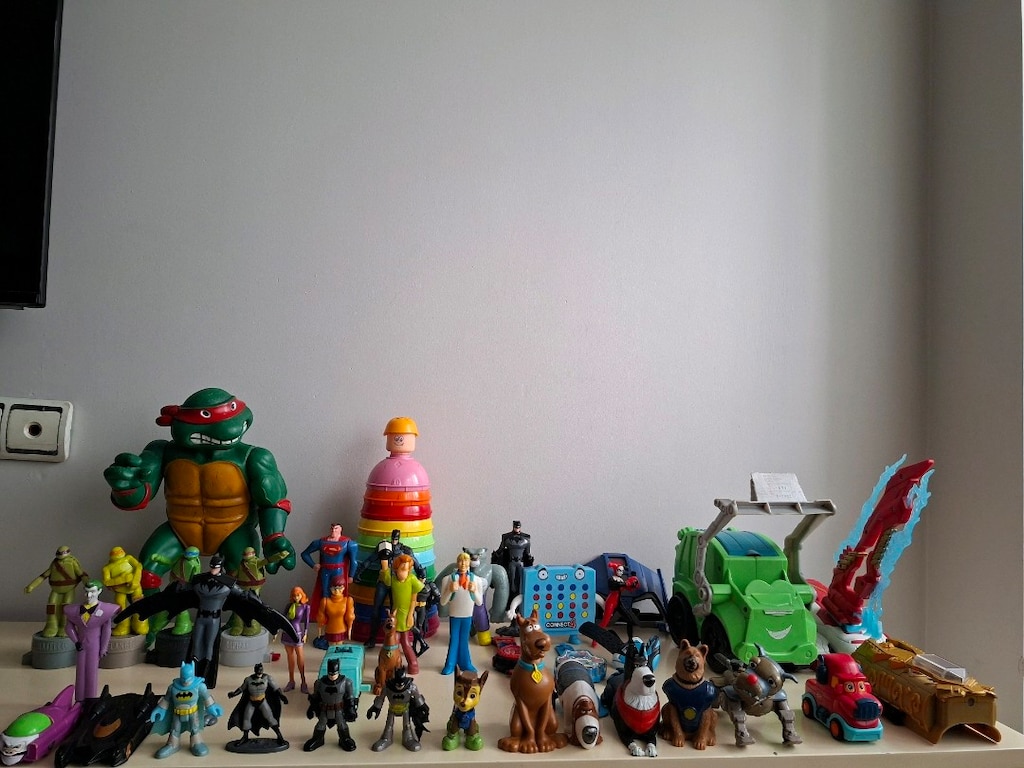 Çeşitli Figür ve Oyuncaklar – Ninja Kaplumbağalar, Batman, Scooby-Do - 2