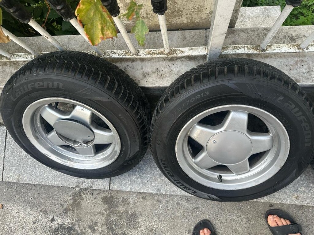 CMS 40 jant Yeni Ayarında Laufen kışlık lastik takımı 175 70 13 4x100 - 8