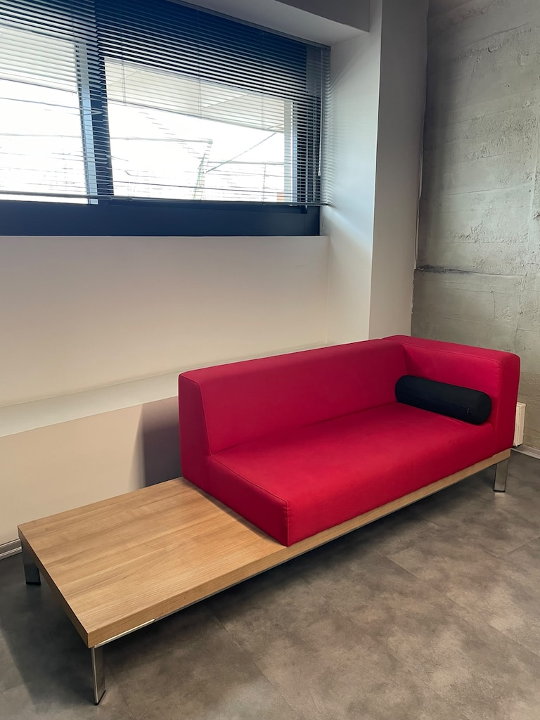 KLAS OFİS ÜSKÜDAR 200X70 BÜROSİT MİSAFİR KOLTUĞU İKİNCİ EL - 2