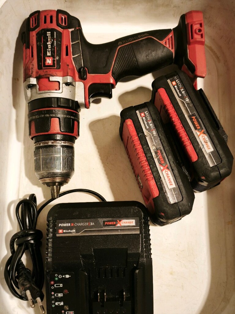 ORİJİNAL EİNHEL 18 VOLT ŞARJLI MATKAP ARIZALI TETİK SAĞLAMDIR - 5