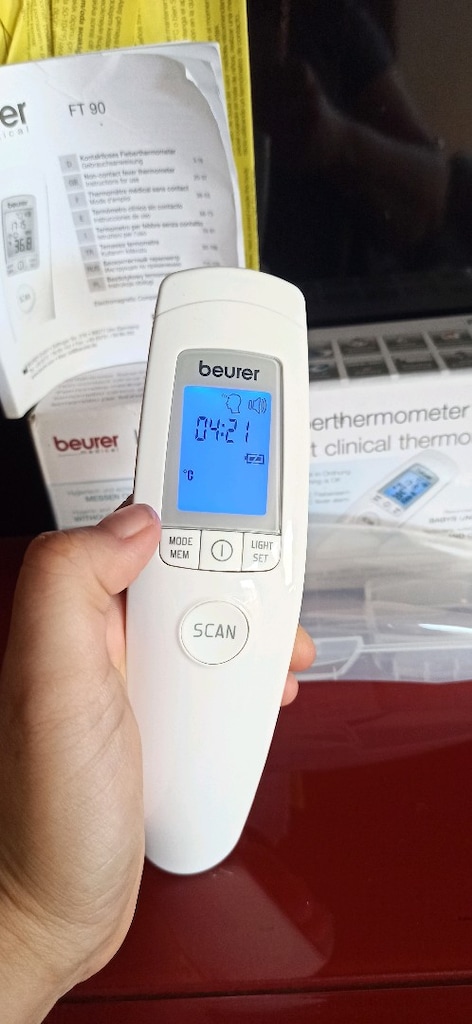 beurer termometre temassiz ateş ölçer - 4