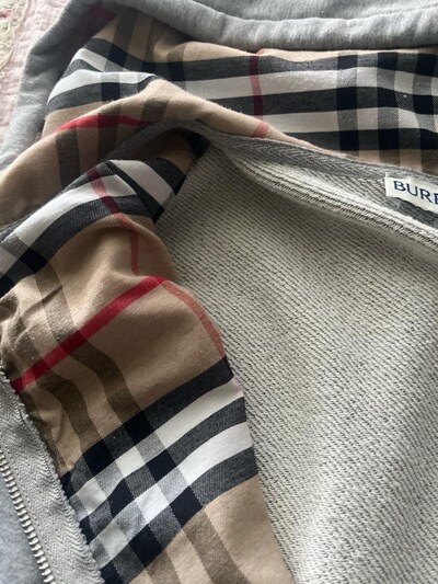 burberry zip hırka