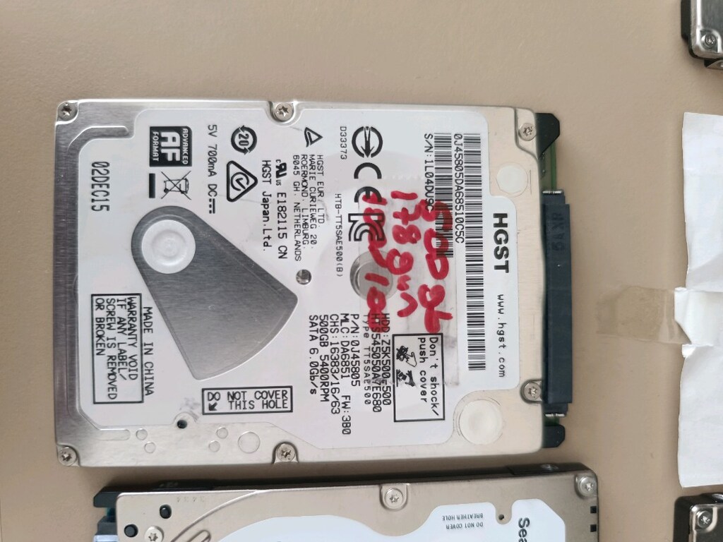 500 GB 8 adet 2,5" hdd - 6