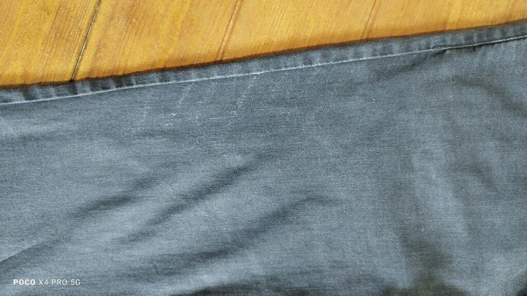 #PierreCardin likralı kot pantolon  Eni 47 Boyu 96 Paça 17 - 5
