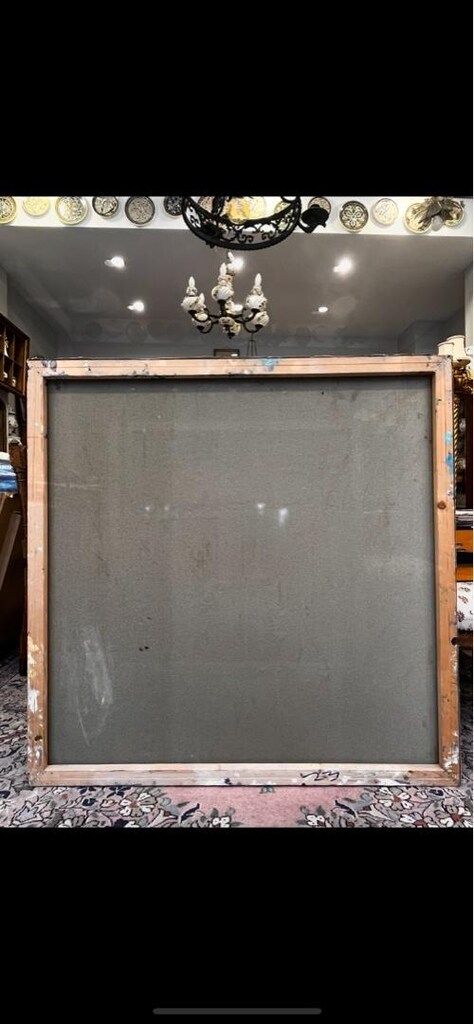 KARIŞIK TEKNİK YAĞLI BOYA TABLO ÖLÇÜ:100*100cm - 7