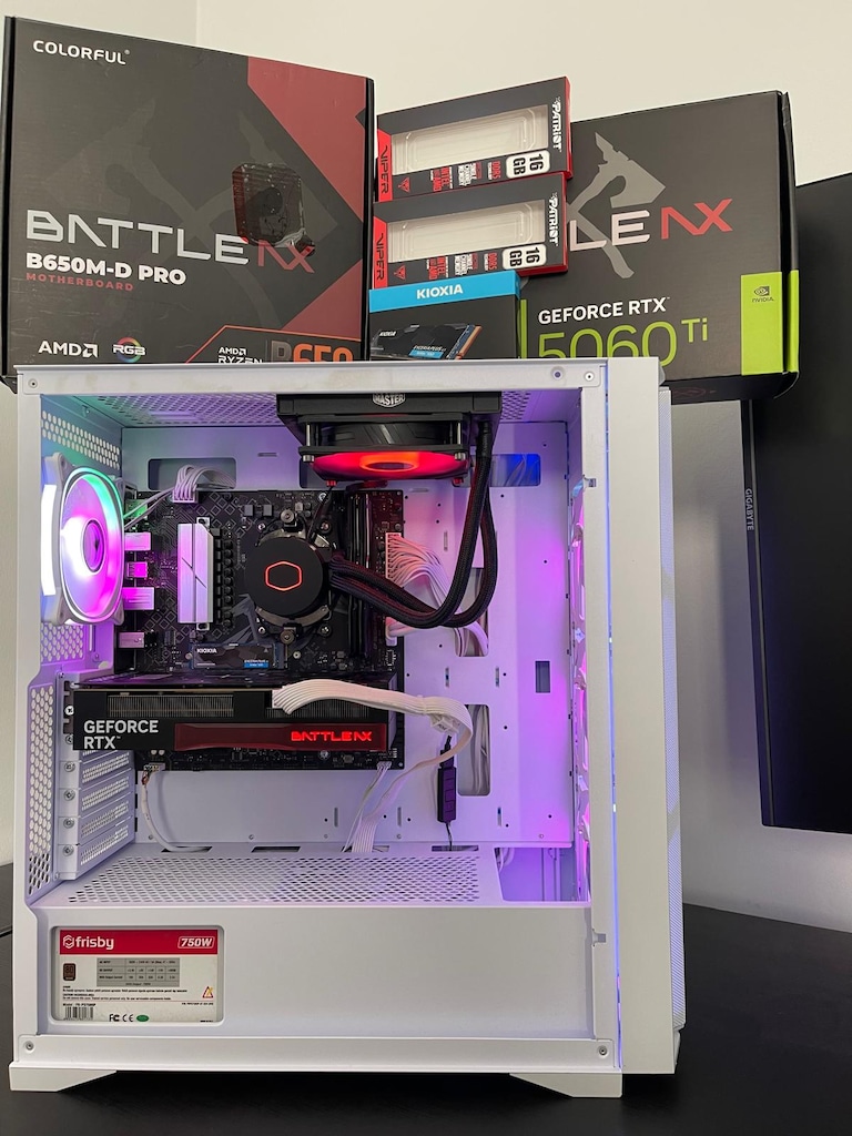 RTX 5060 Ti 16GB / 16GB DDR5 RAM / RYZEN 5 7600 Garantili sistem - 4