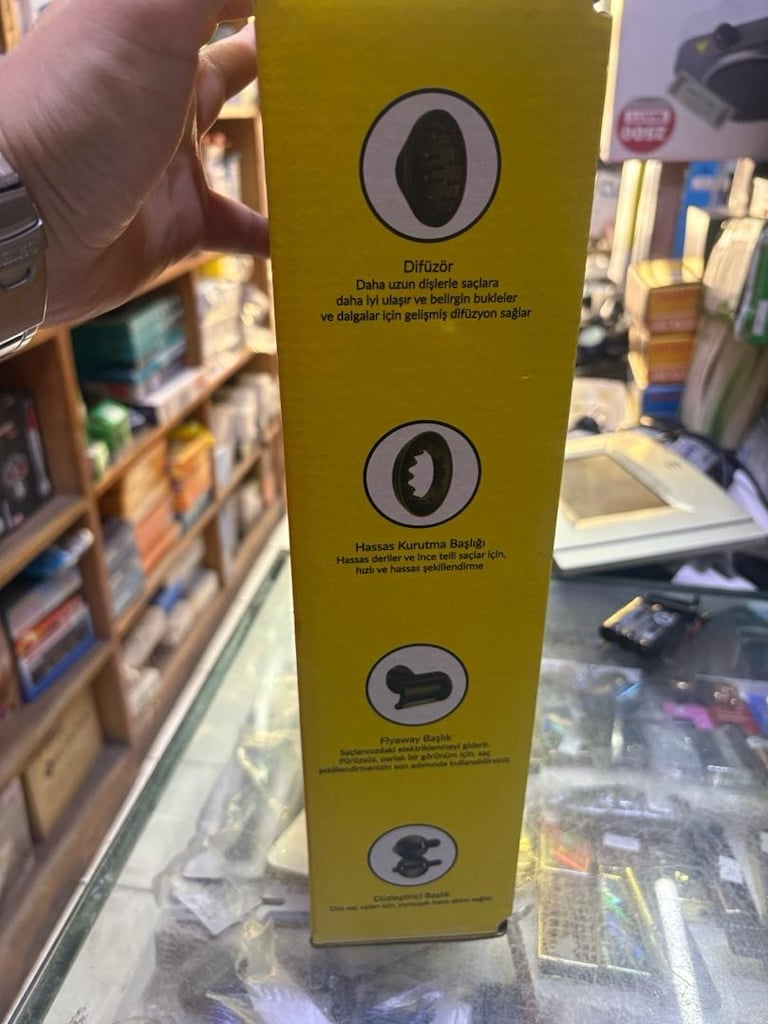 Ventus Profesyonel Saç Kurutma Makinesi 5 Başlıklı 1600W - 16