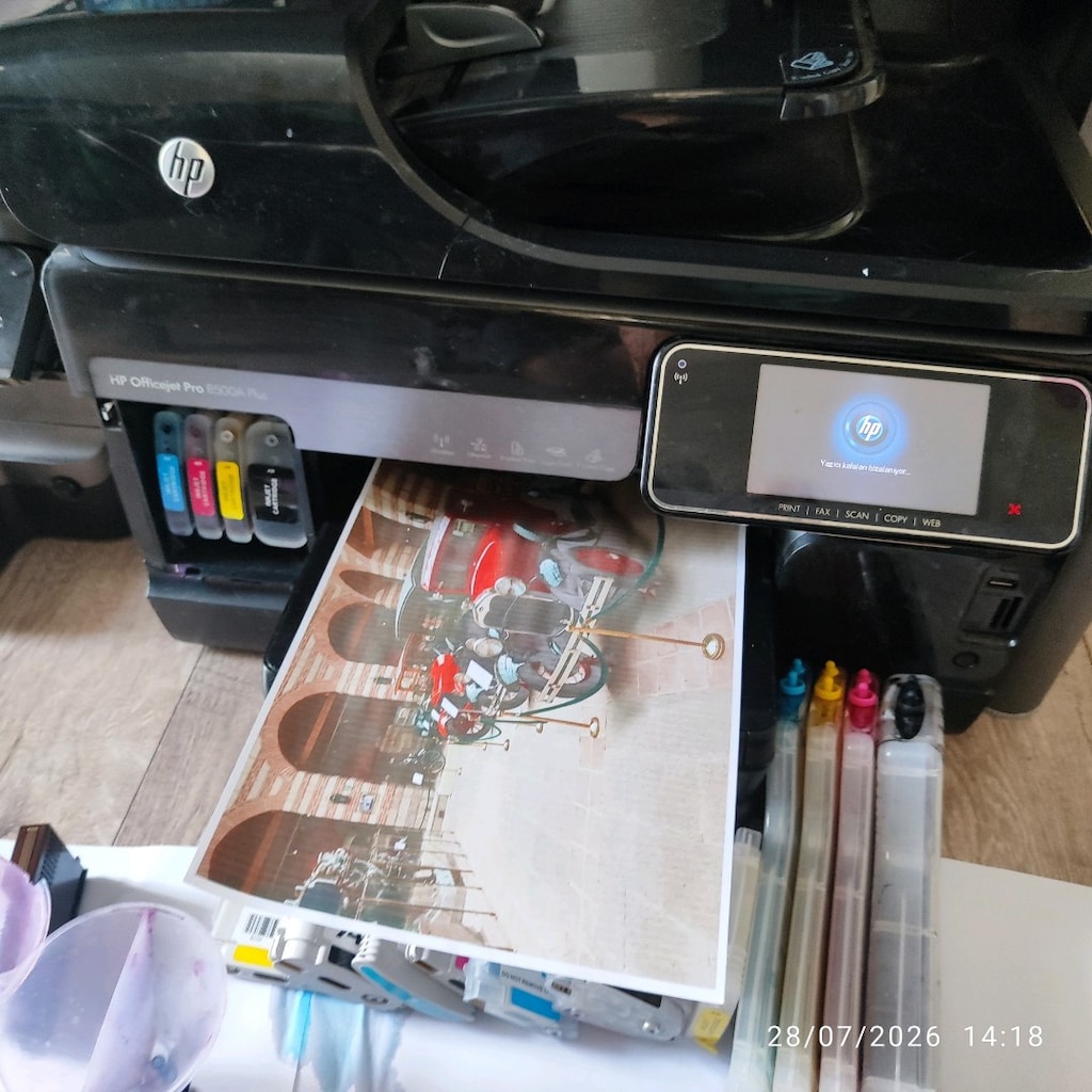 HP Officejet Pro 8500A Plus Çalışır Durumda Yazıcı - 4