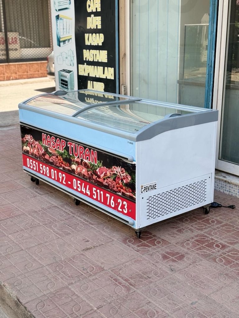 difriz derin dondurucu 800 litrelik difriz içi beyaz difriz et dolabı - 13