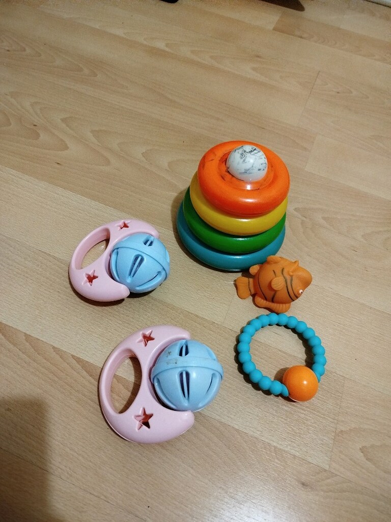 Bebek eğitici oyuncakları ve çevirmeli çıngırak - 3