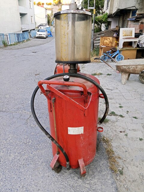 karter yağ çekim pompaları
