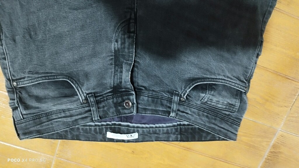 #Zara jeans pantolon..Eni çekilince 47 Boy 99 Paça 16???BOMBA İNDİRİM - 3