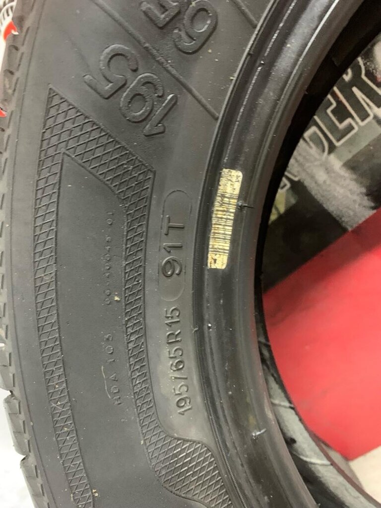195x65x15 kleber 4mevsim lastik takımı - 5