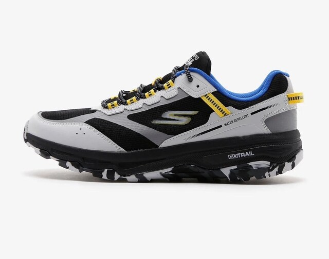 Skechers GO RUN TRAİL ALTİTUDE - MARBL Erkek Gri Koşu Ayakkabısı
