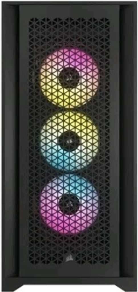 Corsair 5000D iCUE Airflow RGB Tempered Glass Black USB 3.2 ATX Mid - 2