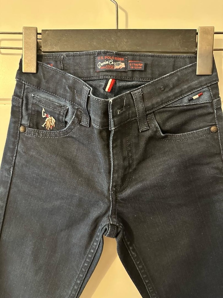 uspa polo 6-7 yaş kot pantolon