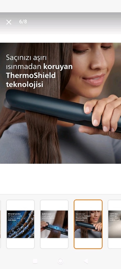 Philips 7000 serisi düzleştirici - 8