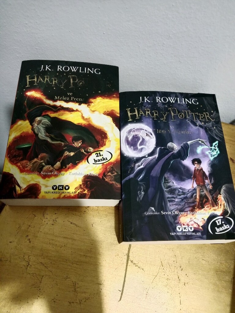 Harry Potter 21.ve 17. baski