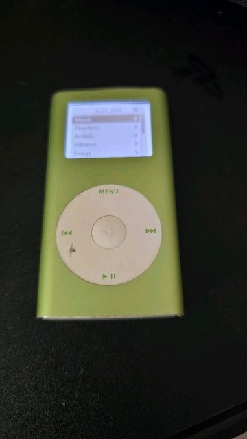 ipod mini 2.nesil 4gb yeşil