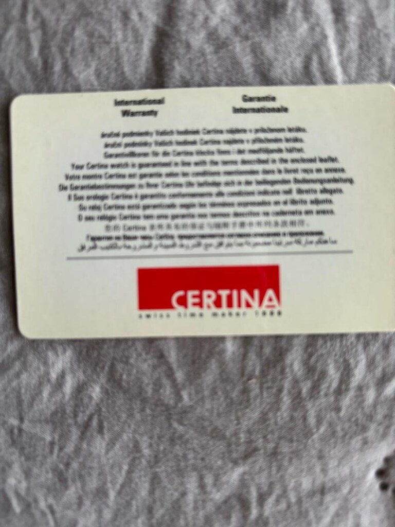 CERTİNA SAAT SAPPHİRE CRYSTAL - 2