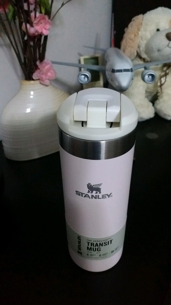 stanley aerolight termos bardak pembe kuvars 0.47 - 2
