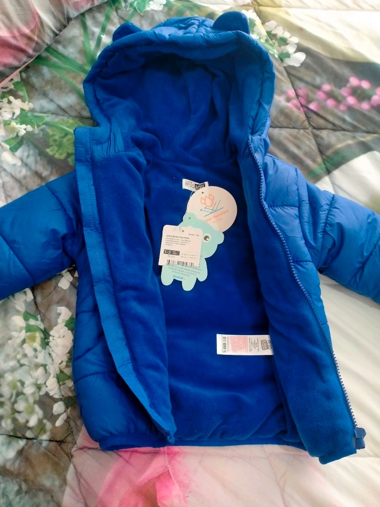 erkek bebek mont - 2