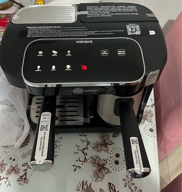 karaca hatır perfetto espresso makinası