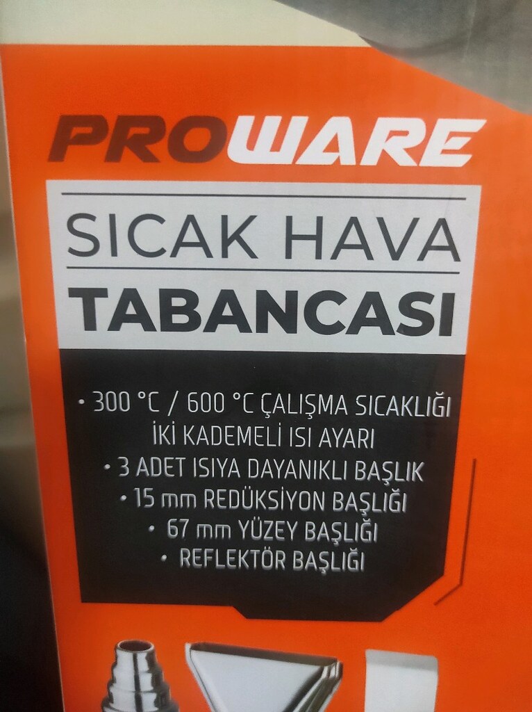 Proware Sıcak Hava Tabancası - 3