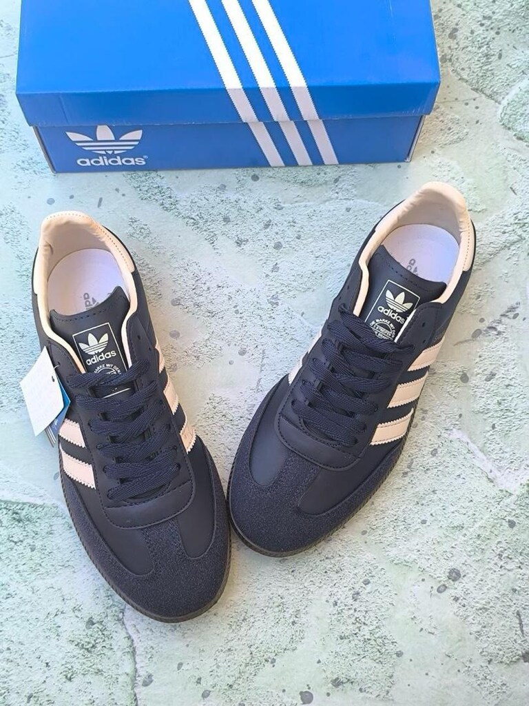 ‼‼SON 40-41‼ADİDAS SAMBA LACİVERT UNISEX - 4