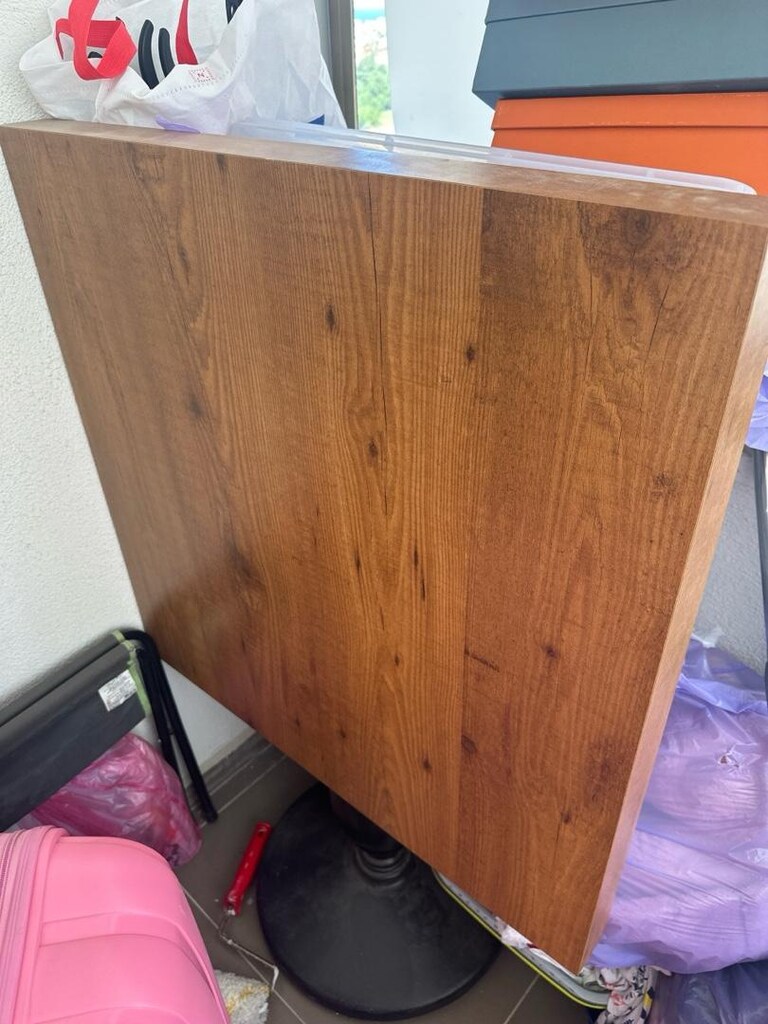 cafe tarzı iki koltuk 75 cm masa takım - 4