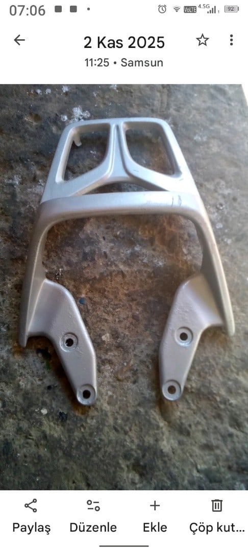 satılık orjinal Honda 150lik sepet demiri - 2