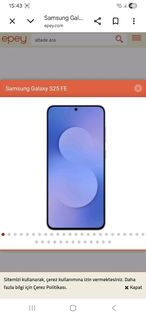 Samsung cep telefonu