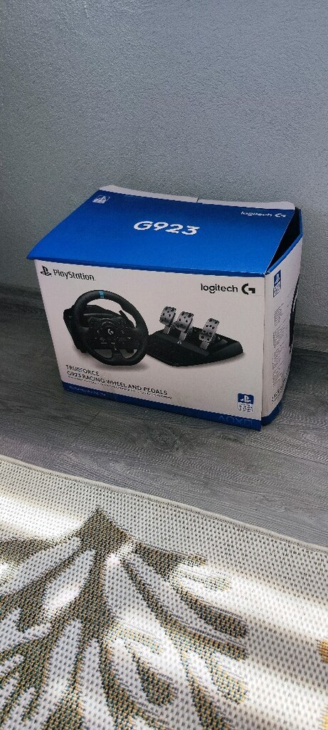 Logitech G923 + vites kolu (shifter) - 3