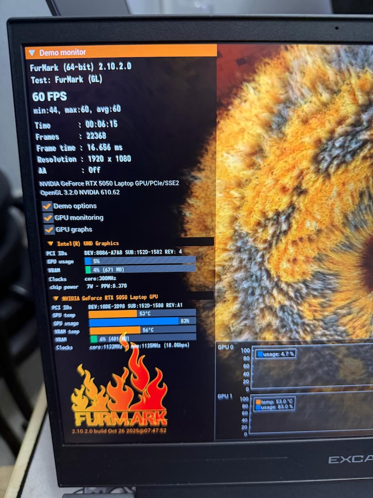 Casper Excalibur G880 i7-13620H 32GB 2TB RTX5050 - 3