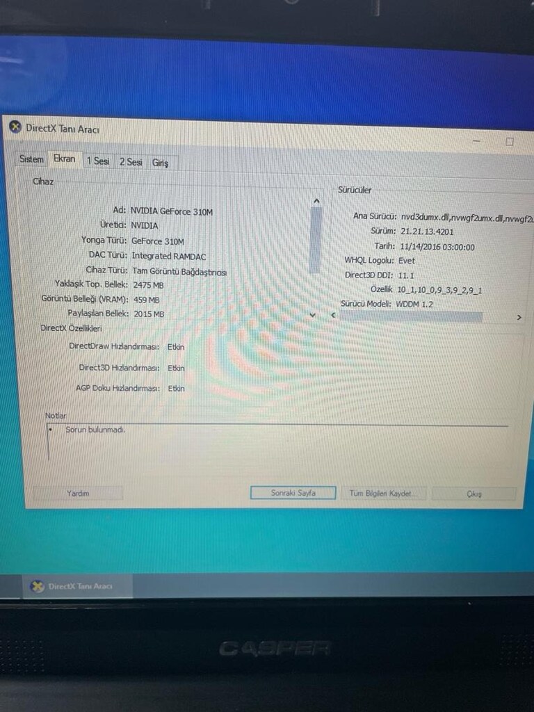 Casper W765SUB intel P8600 2.40 Ghz 4 gb ddr2 250 gb hdd - 8
