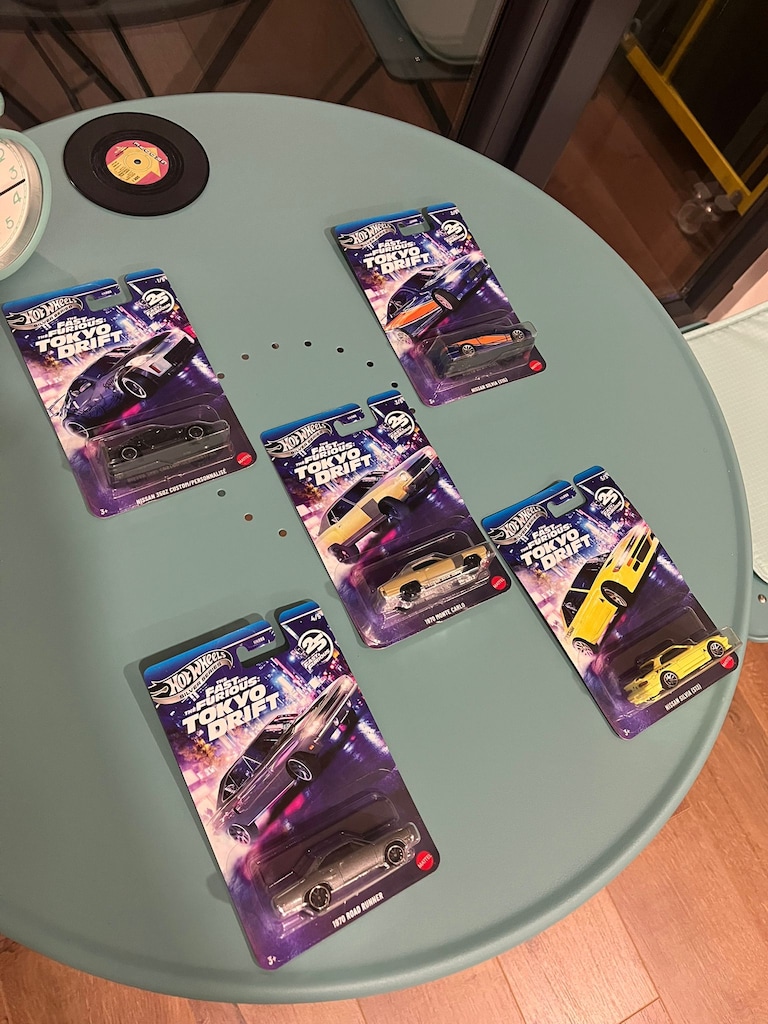 Sıfır Hot Wheels Hızlı ve Öfkeli Tokyo Drift Full Set (5 adet araba) - 3