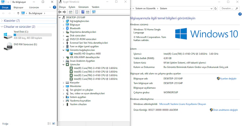 i3 4.nesil wifi ' li pc kasa bilgisayar - 2