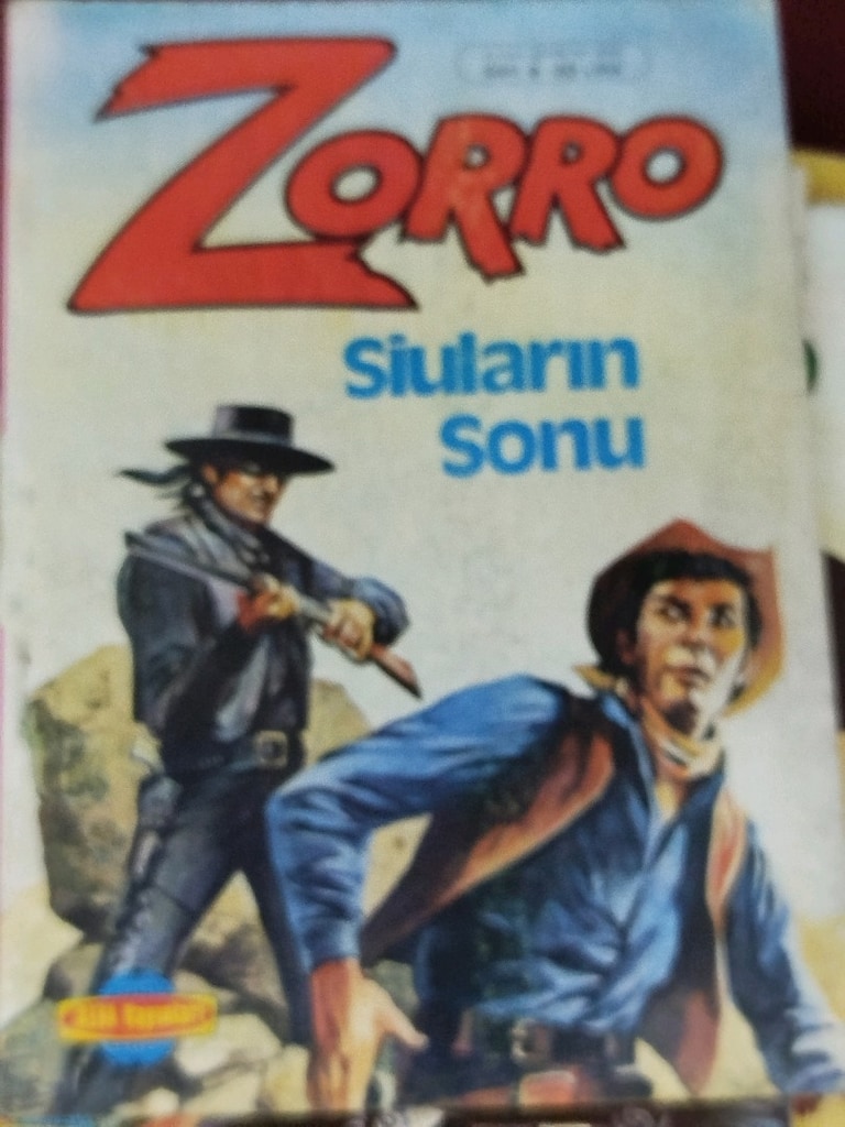 ZORRO, 1-9 takım, Alfa Yayınları, orijinal 1980'ler baskısı takım - 17