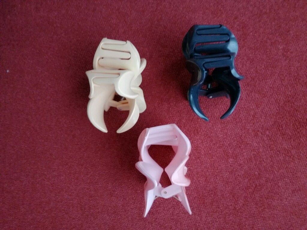 Çiçek toka 3 adet - 3