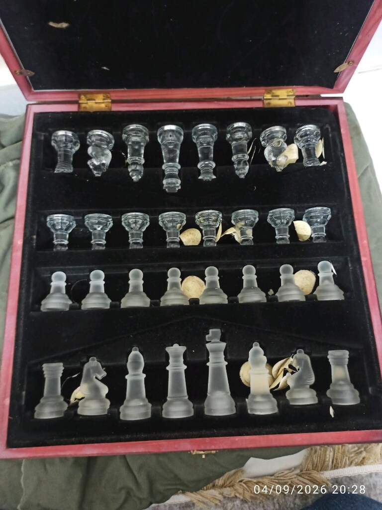 satılık cam santranç takımı - 2