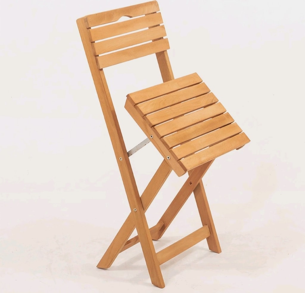 4+1 Minderli Balkon Bahçe Mutfak Bistro Set Katlanır Masa-Sandalye - 3