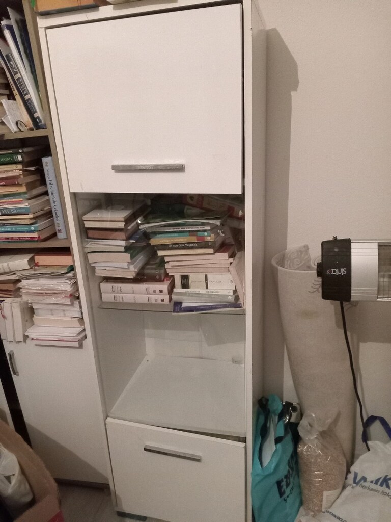 Bu fiyata yok camlı çok amaçlı dolap kullanılabilir acil indirim - 2